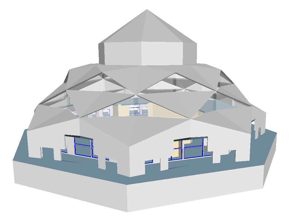 3d Model Mosque Kasachstan. Photo by IPJ