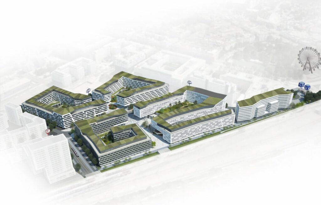 Austria Campus whole site rendering ©SIGNA